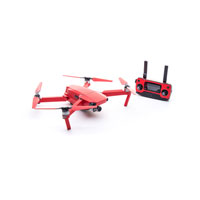 Modifli DJI Mavic Pro Drone Skin Vivid Molten Red Propwrap™ Combo