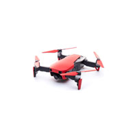 Modifli DJI Mavic Air Drone Skin Molten Red Combo