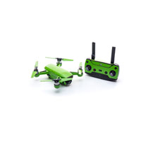Modifli DJI Spark Drone Skin Vivid Envy Green Propwrap™ Combo