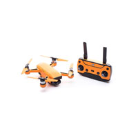 Modifli DJI Spark Drone Skin Vivid Lava Orange Propwrap™ Combo