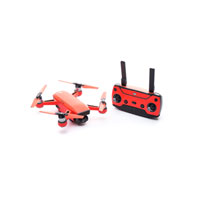 Modifli DJI Spark Drone Skin Vivid Molten Red Propwrap™ Combo