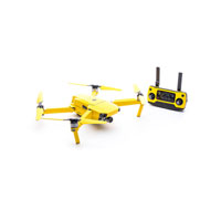 Modifli DJI Mavic Pro Drone Skin Vivid Atomic Yellow Propwrap™ Combo