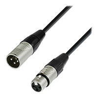 1m Adam Hall REAN Microphone Cable Female XLR to Male XLR