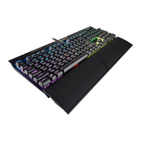 Corsair K70 RGB MK.2 RAPIDFIRE, RGB Back-Lit, Cherry MX Speed Mechanical, Full Size, Wired, USB 2.0, 1000Hz, Anti-Ghost