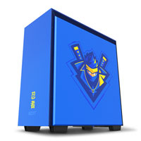 NZXT H700i Ninja Special Edition, Blue/Yellow, Mid Tower PC Case, Tempered Glass Window, Smart Control, E-ATX/ATX
