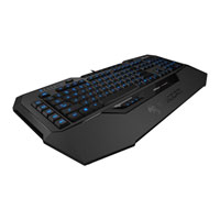 Roccat Isku+ Gaming Keyboard, Membrane, Blue LED Backlighting, Anti-Ghosting, Macro LIVE!, Media Keys, USB