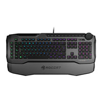ROCCAT ROC-12-352-GY Horde Aimo Membranical RGB Gaming Keyboard, UK Layout, Grey