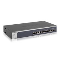 Netgear 8-Port Multi-Gigabit Smart Managed Pro Switch with 10G Copper/Fiber Uplinks (MS510TX)