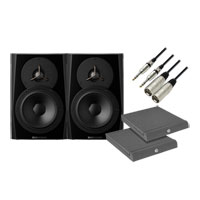 Dynaudio PRO LYD-5 Next Generation 5" Nearfield Studio Monitors + Adam Hall Iso Pads + Leads