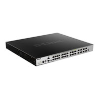 D-Link  PoE 370W 20-Port Stackable Managed Switch