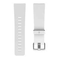 White Small Classic Band for FitBit Versa