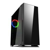 GameMax Hush Silent Chassis, Tempered Glass, 120mm RGB Fan Included, Radiator Support, ATX/MicroATX/MiniITX, USB 3.0