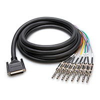 5m Hosa DTP 805 Balanced Snake Audio Cable - DB25 - 1/4" Jacks