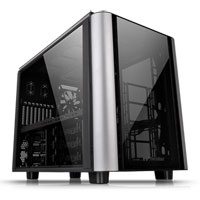 Thermaltake Level 20 XT E-ATX Cube Case, mATX, mITX, Black, USB 3.0 x 2,USB 2.0 x 2, 4mm Tempered Glass Panels x 4