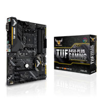 ASUS TUF B450-PLUS GAMING, AMD B450, S AM4, DDR4, SATA3, M.2, 2-Way CrossFire, Realtek GbE, USB 3.1 Gen2 A + G, ATX