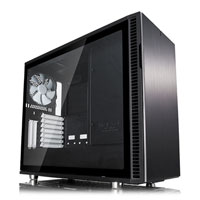 Fractal Design Define R6, Black, Tempered Glass, 3x 140mm Fans, E-ATX/ATX/MicroATX/MiniITX, USB 3.1 Gen2 Type-C