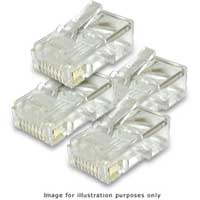 1K pcs Trade Pack Xclio UTP Male RJ45 Connectors 8 Pin (CAT5/6) Ready