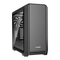 be quiet! SILENT BASE 601 Chassis, Tempered Glass, Black, 2x 140mm Fans, Radiator Support, E-ATX/ATX/MicroATX/MiniITX