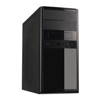 CIT 1016 Black/Silver Micro ATX Case With 500w PSU