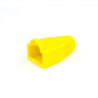1000pcs RJ45 Network Lead Connector Snag Free Boots YELLOW