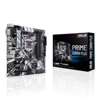 ASUS PRIME Z390M-PLUS, Intel Z390, S 1151, DDR4, SATA3, Dual M.2, 2-Way CrossFire, Intel GbE, USB 3.1 Gen2 A, MicroATX
