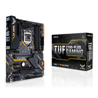 ASUS TUF Z390-PLUS GAMING, Intel Z390, S 1151, DDR4, SATA3, Dual M.2, 2-Way CrossFire, Intel GbE, USB 3.1 Gen2 A, ATX