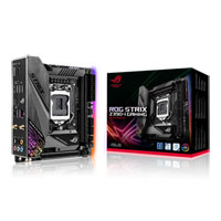 ASUS ROG STRIX Z390-I GAMING, Intel Z390, S 1151, DDR4, SATA3, Dual M.2, GbE, ac WiFi, USB 3.1 Gen2 A, Mini-ITX