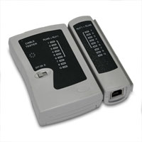 Xclio 3 in 1 Network Cabling Kit with Crimp Tool, Lan Cable Tester and Stripper