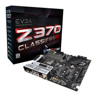 EVGA CLASSIFIED K Z370, Intel Z370, S 1151, DDR4, SATA III, Dual M.2, 2-Way SLi, Killer GbE, USB 3.1 A+C, ATX