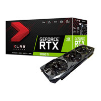 PNY GeForce RTX 2080 Ti XLR8 Gaming Overclocked 11GB GDDR6 Ray-Tracing Graphics Card, 4352 Core, 1350MHz, 1635MHz Boost