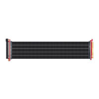 SilverStone SST-RC04B-400, Premium PCI-E x16 Gen 3.0 Flexible Riser Ribbon Cable, EMI shielding, 40cm