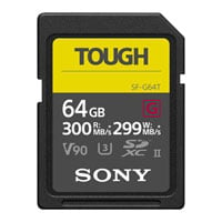 Sony Tough SD Card 64G SDXC UHS-II Card