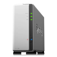 Synology DS119J 1 Bay Desktop NAS, Dual Core Marvell,256MB DDR3L, SATA HDD 2.5
