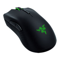 Razer Mamba Wireless Gaming Mouse, Optical, Razer Mechanical Switches, RGB, 16000dpi, 7 Hyperesponse Buttons