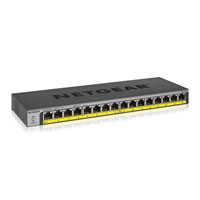 NETGEAR GS116LP 16-Port PoE/PoE+ Gigabit Unmanaged Switch