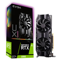 EVGA GeForce RTX 2060 XC ULTRA GAMING 6GB GDDR6 Ray-Tracing Graphics Card, 1920 Core, 1365MHz GPU, 1830MHz Boost