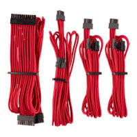 Corsair Type 4 Gen 4 PSU Red Sleeved Cable Starter Kit