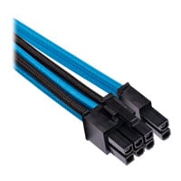 Corsair Type 4 Gen 4 PSU Blue/Black Sleeved 8pin PCIe Power Cables