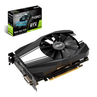 ASUS GeForce RTX 2060 PHOENIX 6GB GDDR6 Ray-Tracing Graphics Card, 1920 Core, 1365MHz GPU, 1680MHz Boost