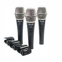 CAD Live D32 Dynamic Vocal Microphone (Pack of 3)