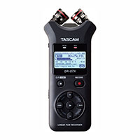 Tascam - 'DR-07X' Stereo Handheld Audio Recorder & USB Audio Interface