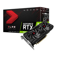 PNY GeForce RTX 2070 XLR8 Gaming OC 8GB GDDR6 Ray-Tracing Graphics Card, 2304 Core, 1410MHz GPU, 1710MHz Boost