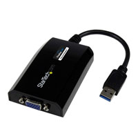 StarTech USB3.0 to VGA External Video Card Multi Monitor Adapter for Mac and PC