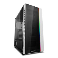 DEEPCOOL MATREXX 55 ARGB Chassis, White, Tempered Glass, Radiator Support, E-ATX/ATX/MicroATX/MiniITX