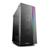 DEEPCOOL MATREXX 55 ARGB Chassis, Black, Tempered Glass, Radiator Support, E-ATX/ATX/MicroATX/MiniITX