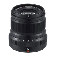 Fujifilm XF-50mm F2.0 R WR Lens (Black)