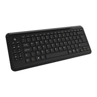 CiT WK-838 Premium Mini Multimedia Keyboard, USB 2.0, Black, with 9 Dedicated Media Keys, for Windows/Mac/Linux/Android