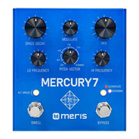 Meris Mercury7 Algorithmic DSP Reverb Pedal
