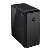 Corsair Carbide 175R RGB, Black, Mid Tower PC Case, w/ Tempered Glass Window, ATX/MicroATX/Mini-ITX,120mm RGB Fan