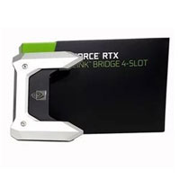 NVIDIA GeForce RTX NVLink SLI Bridge, 2-Way w/ 80mm 4-Slot Configuration, for GeForce RTX 2080/2080 Ti Graphics Cards